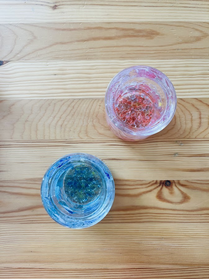 琉球ガラスのカケラ・ジェルキャンドルホルダー　おしゃれ 雑貨(339 Laboさん)のメインイメージ