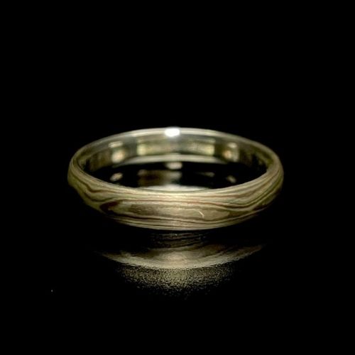 【19号】杢目金甲丸リング（四分一）(Studio Tinkerさん)のメインイメージ