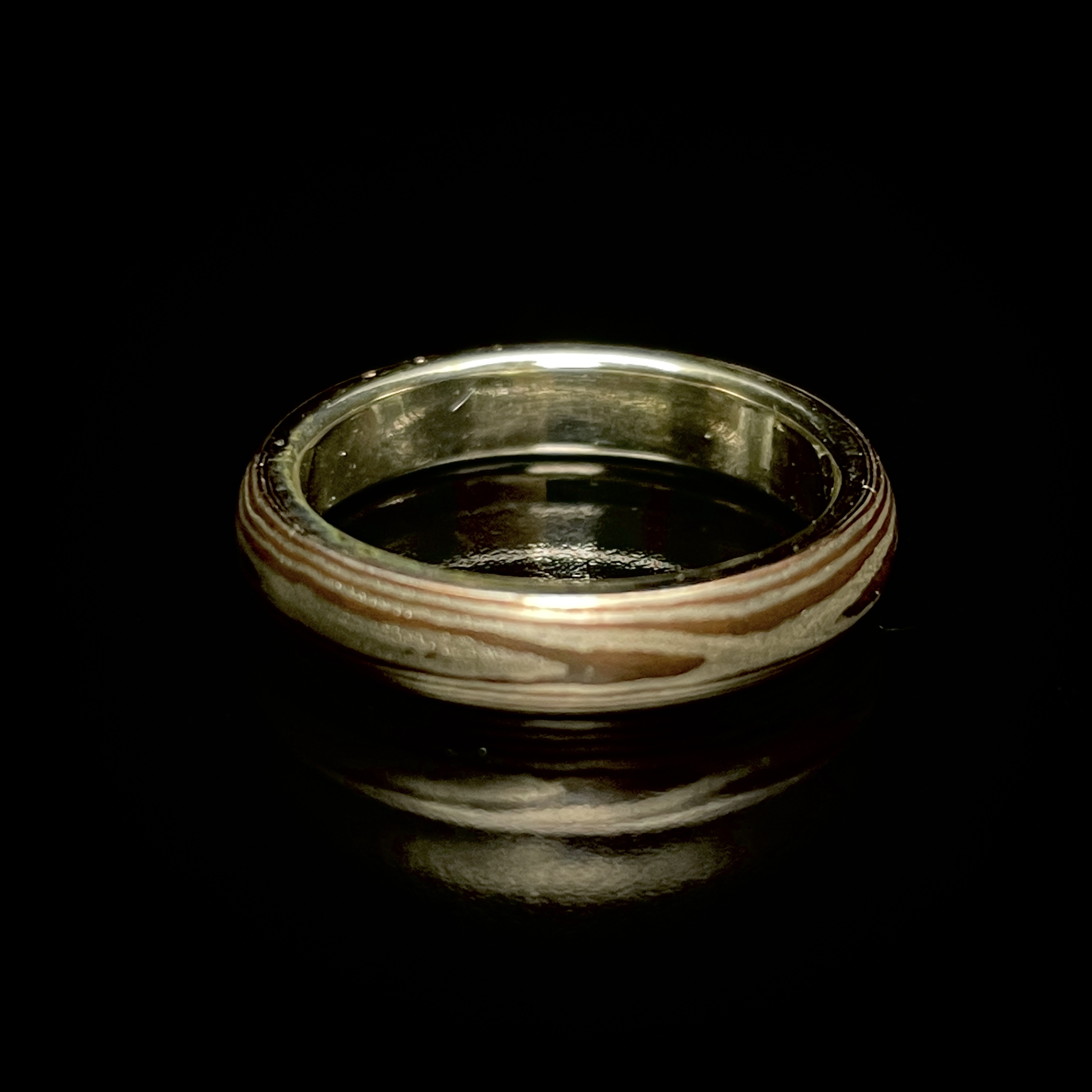 【6号】杢目金甲丸リング(Studio Tinkerさん)のメインイメージ