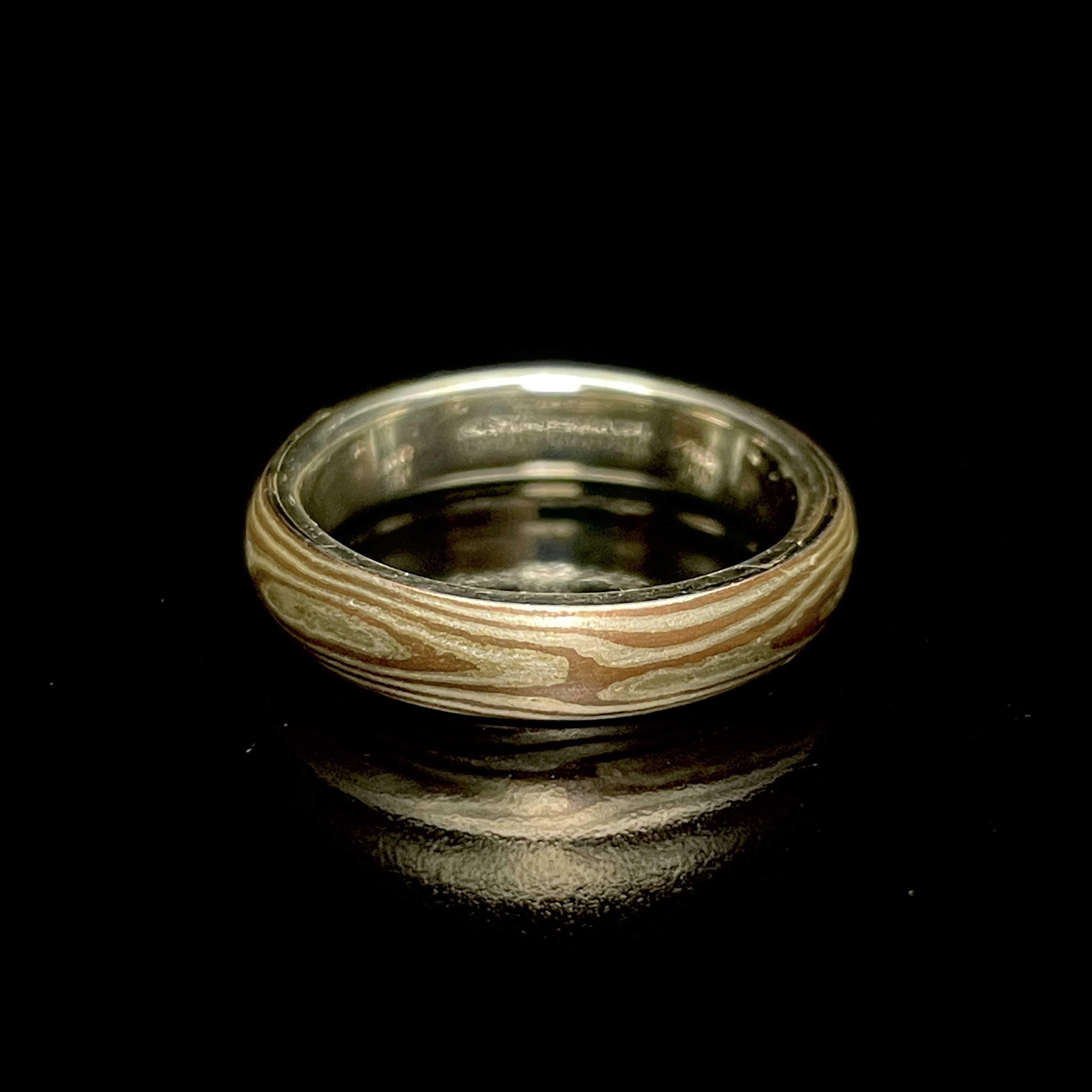 【7号】杢目金甲丸リング(Studio Tinkerさん)のメインイメージ