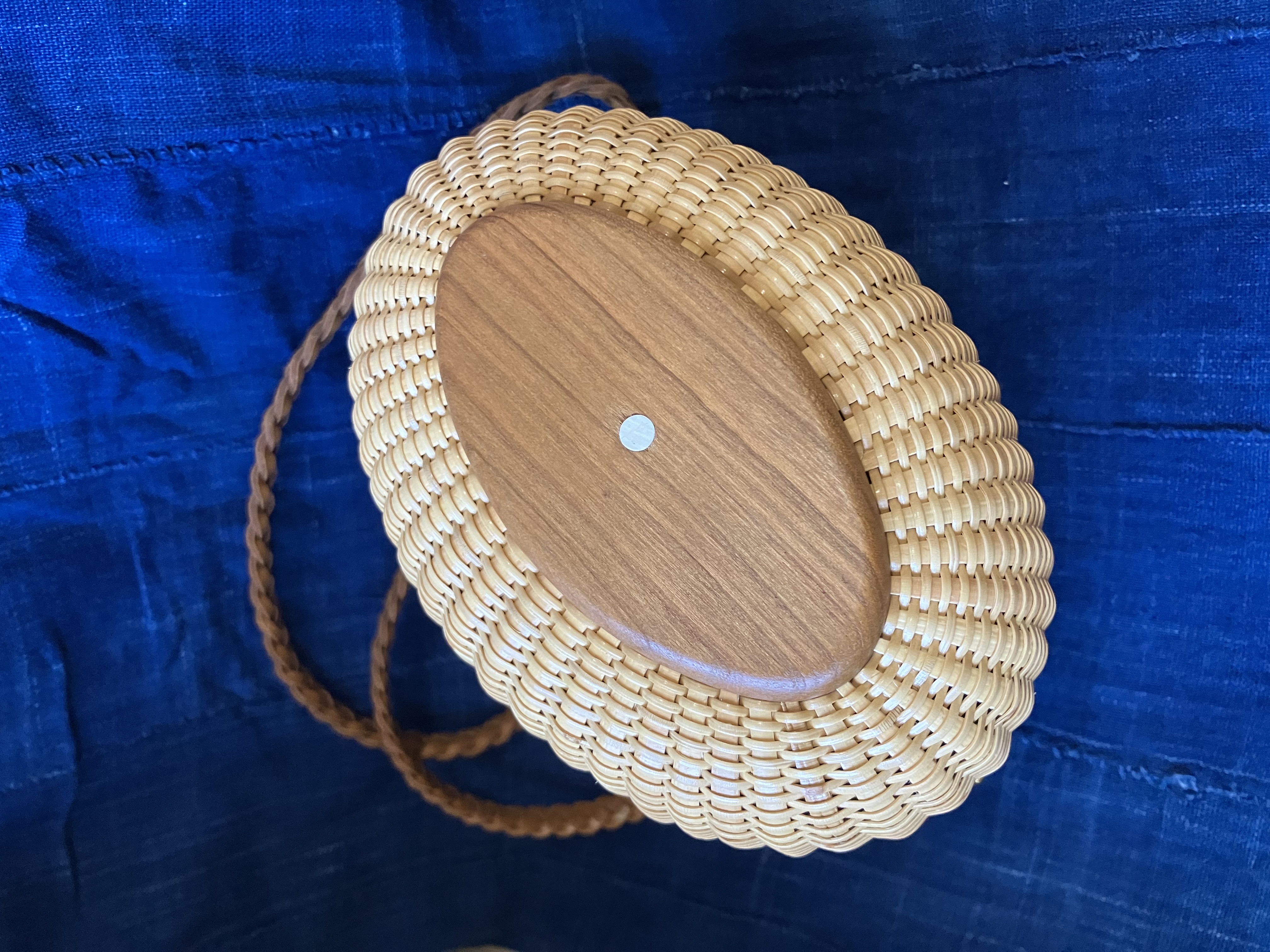 ナンタケットバスケット　ポシェット(アトリエ白鯨さん)のメインイメージ