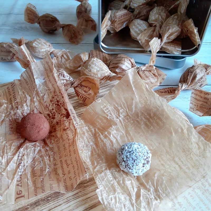 RAWチョコトリュフボックス　ロースイーツ　母の日におすすめ☆(Maple Raw -メープル ロー-さん)のメインイメージ