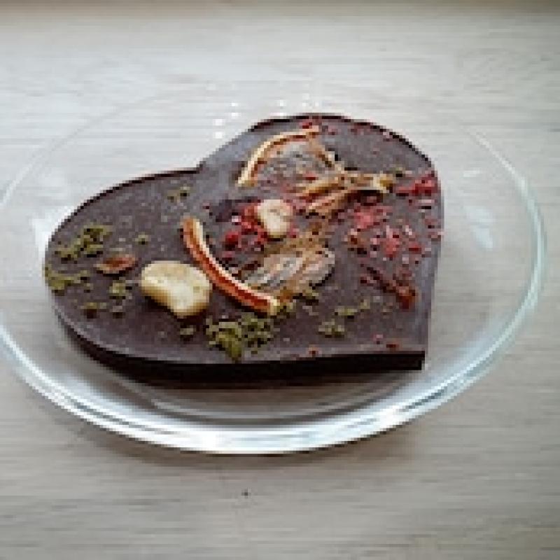 ハートのRAWチョコ　ロースイーツ　母の日におすすめ☆(Maple Raw -メープル ロー-さん)のメインイメージ