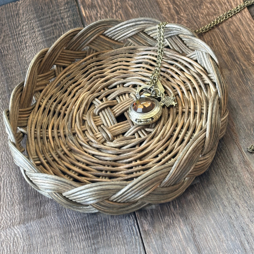 三つ編みラタントレー(丸型)(toAmu_rattan ‐トウアムラタン‐さん)のメインイメージ