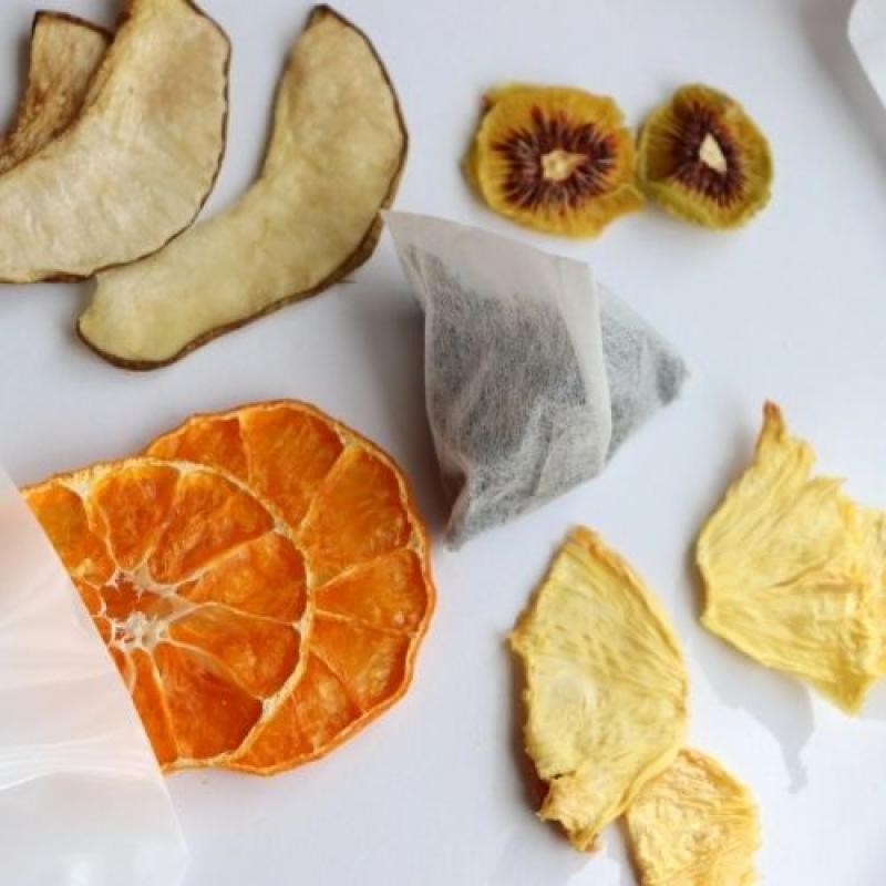 ノンシュガー和紅茶deフルーツティー[みかん・ラフランス・パイン・キウイ]　3個セット(BLUE BLUEBERRY FARMさん)のメインイメージ