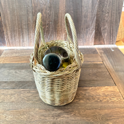 ラタン　ワインパニエ（ダブルハンドル）(toAmu_rattan ‐トウアムラタン‐さん)のメインイメージ