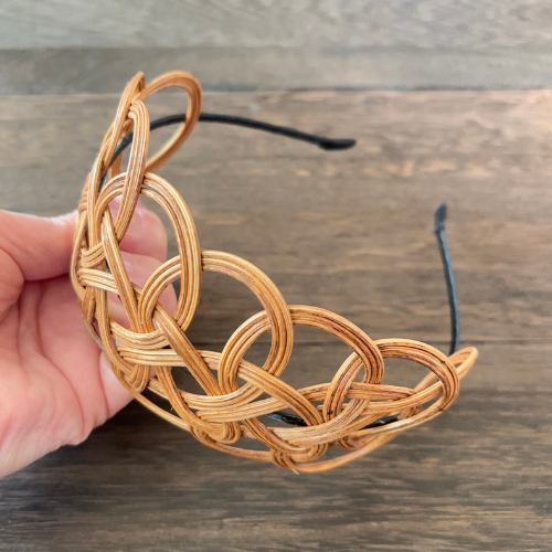 【母の日におすすめ】 ラタン　カチューシャ　モチーフ(toAmu_rattan ‐トウアムラタン‐さん)のメインイメージ