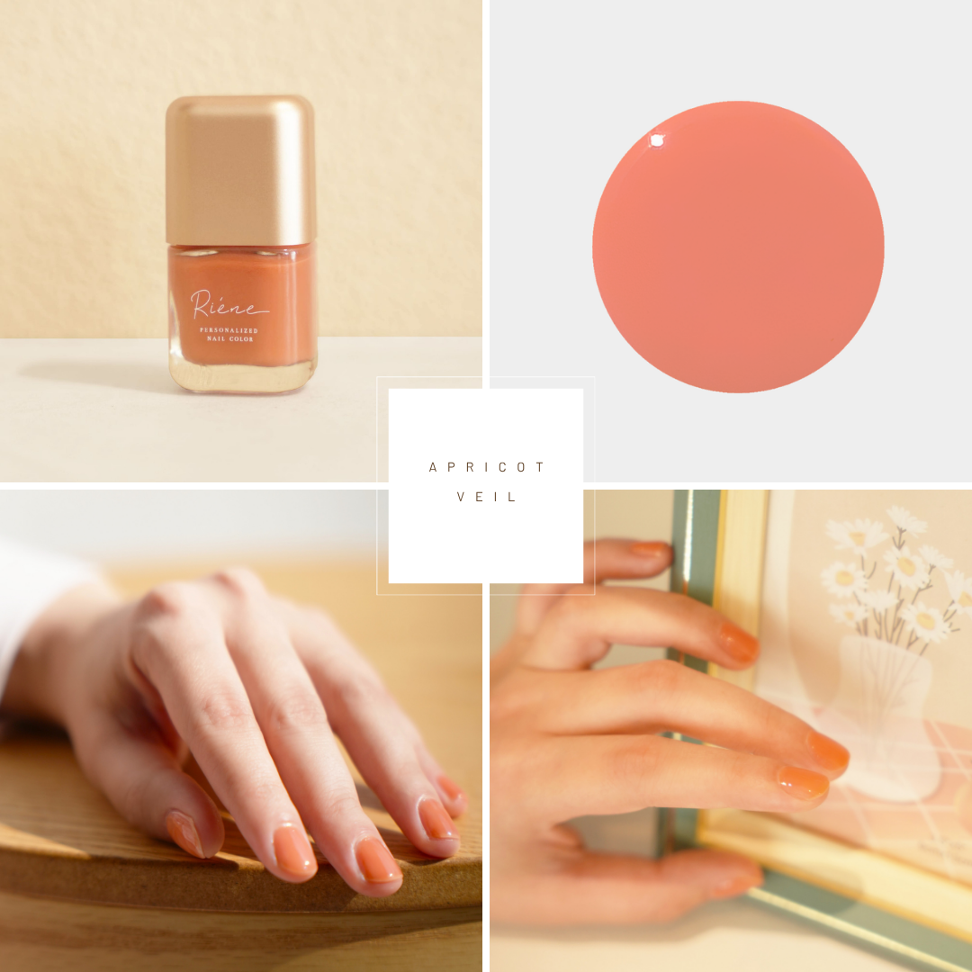nail polish｜apricot veil【ブラシSサイズ】(Riene -リエネ-さん)のメインイメージ