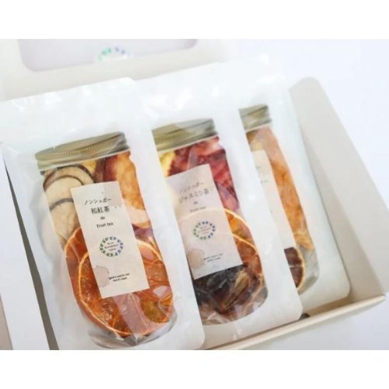 中身を選ぶギフトボックス｜フルーツティー＆サングリア 窓付きギフトボックス(BLUE BLUEBERRY FARMさん)のメインイメージ