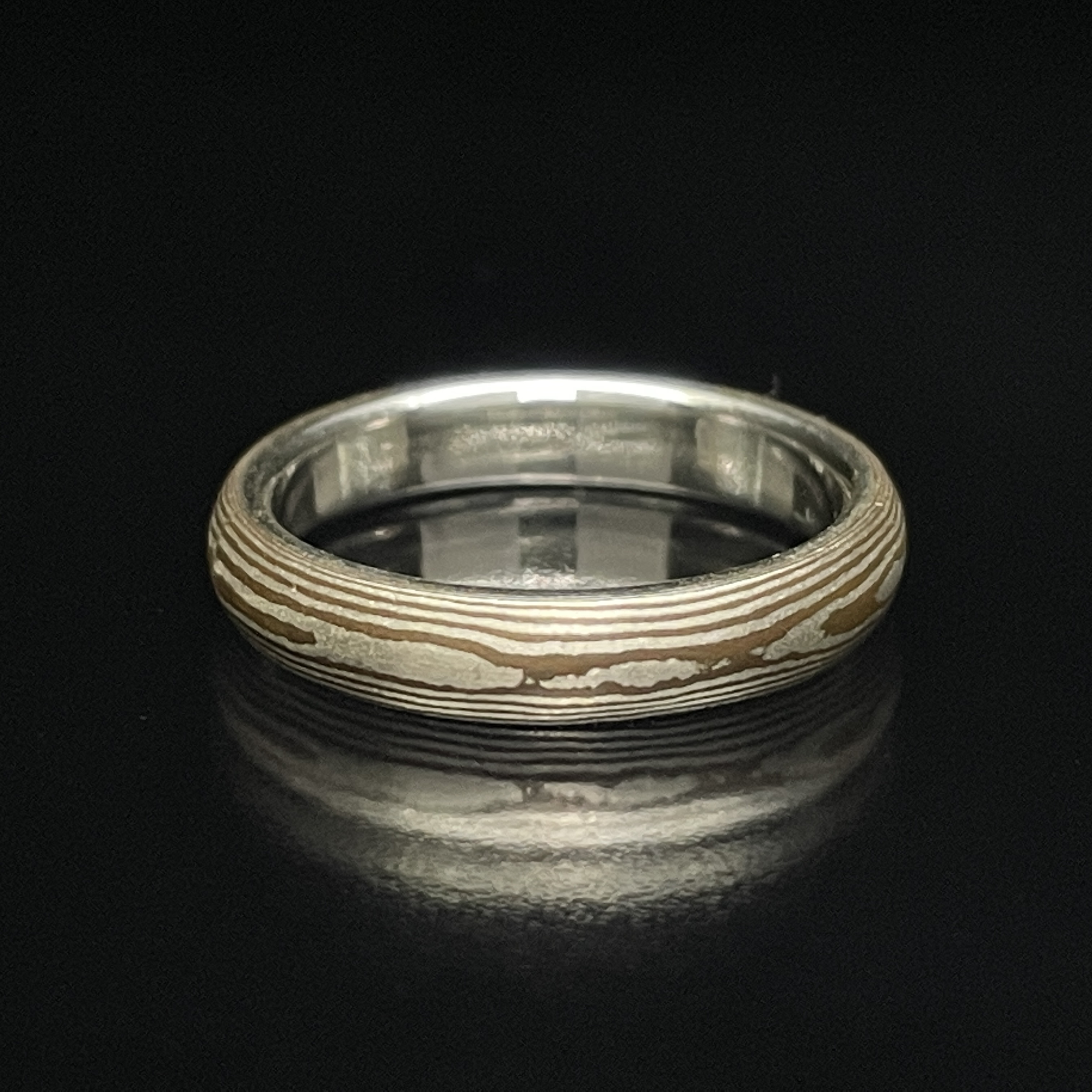 【10号】杢目金甲丸リング(Studio Tinkerさん)のメインイメージ