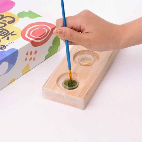 京べじからふる絵の具（3色キット） 抹茶・ブロッコリー・金時にんじん(ラピスプライベートさん)のメインイメージ