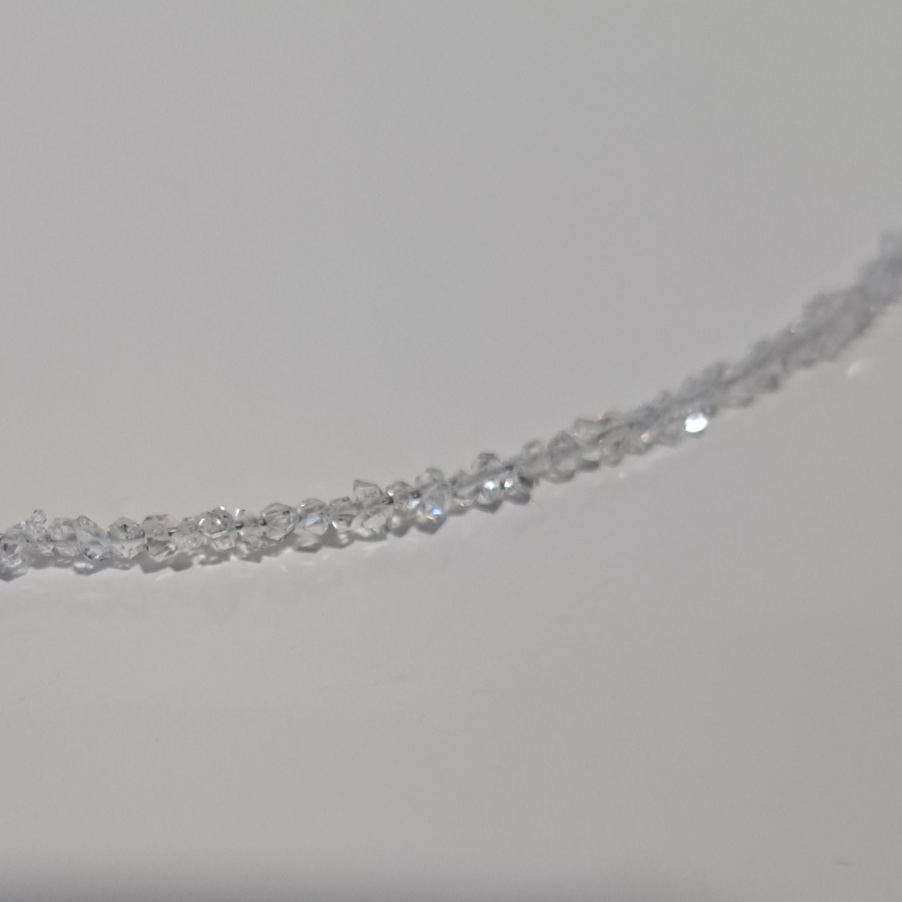 【ハーキマーダイヤモンド】ネックレス　UNE007(unupli jewelry ‐ウヌプリ ジュエリー‐さん)のメインイメージ