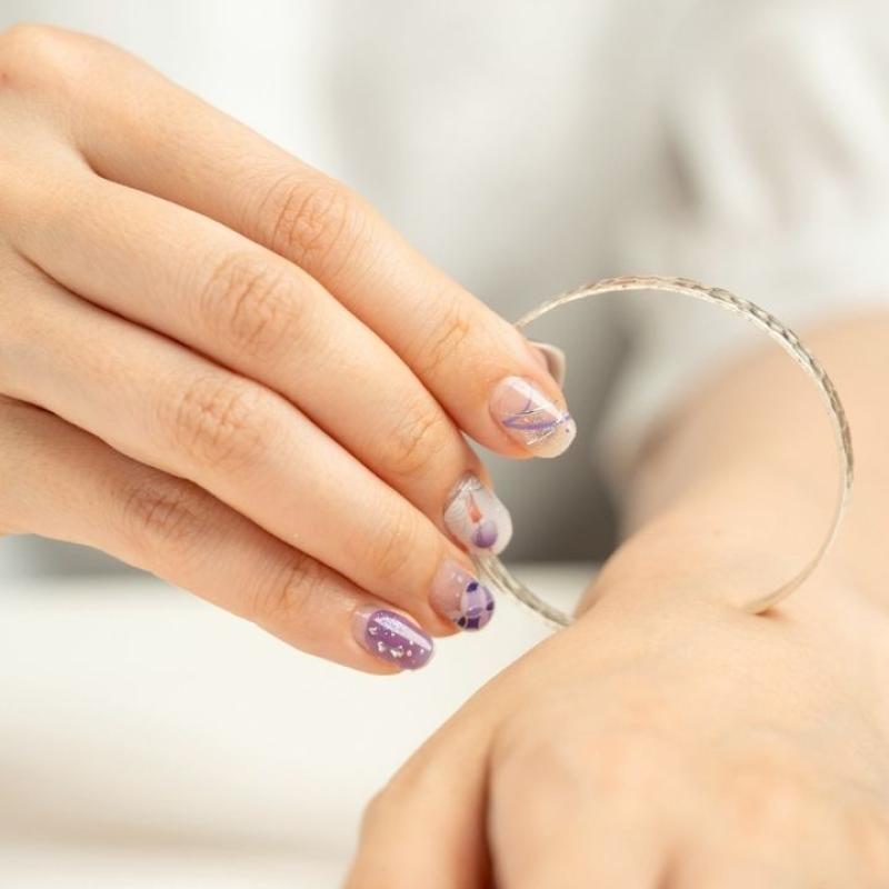 和風ネイルシール　Nail Sticker 清⾵明⽉(ロング)(LUNAKAさん)のメインイメージ