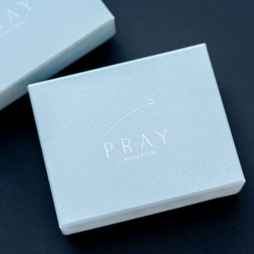 K10YGあこやバロック真珠スルーネックレス　グレー系(PRAY-akoyapearl-さん)のメインイメージ