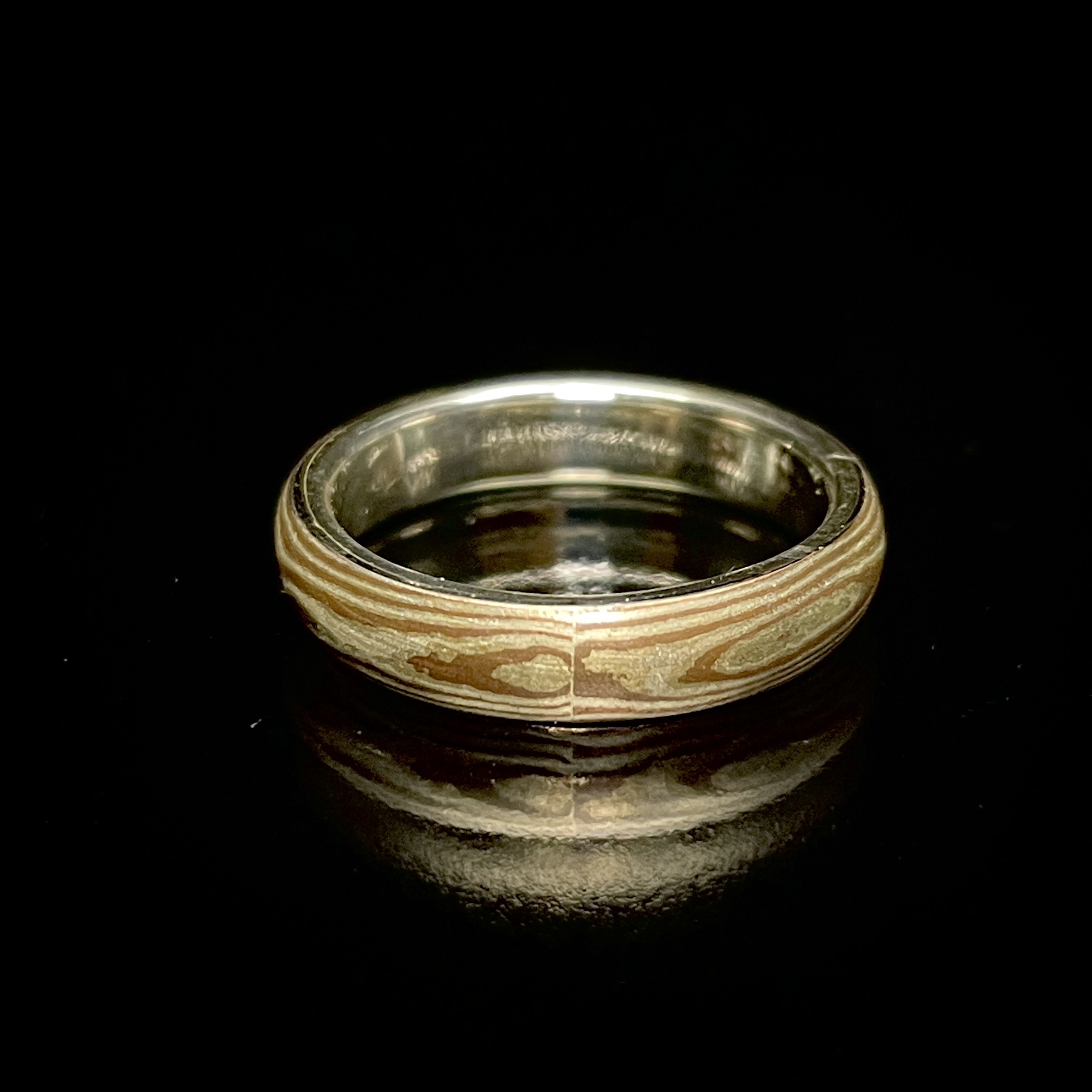 【7号】杢目金甲丸リング(Studio Tinkerさん)のメインイメージ