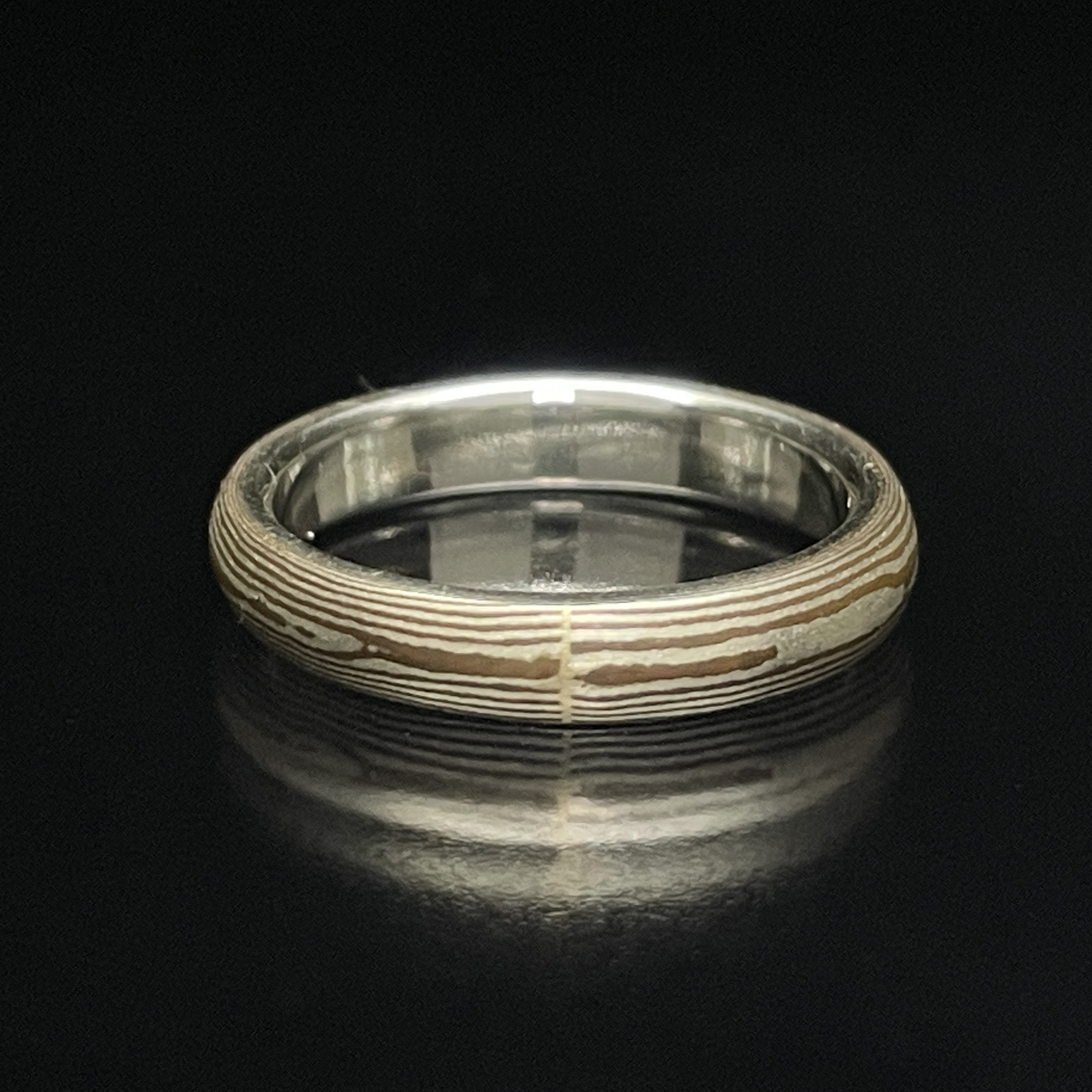 【10号】杢目金甲丸リング(Studio Tinkerさん)のメインイメージ