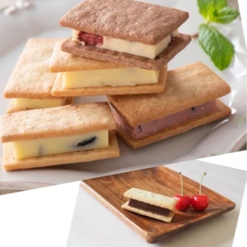 果樹園生まれのバターサンド5種セット(15個入り)　★ジャパンフードセレクション金賞受賞★　母の日におすすめ☆(漆山果樹園さん)のメインイメージ