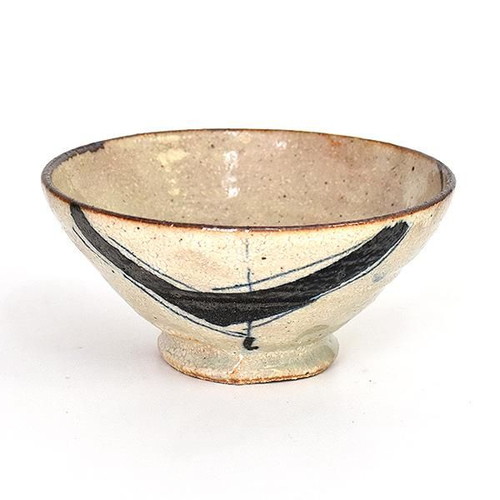 呉須絵梅花皮　飯碗　日本製　美濃焼(姿月窯さん)のメインイメージ